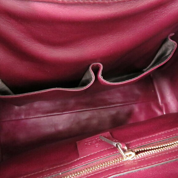 Gucci Soho leather purple tote bag - Picture 8 of 8